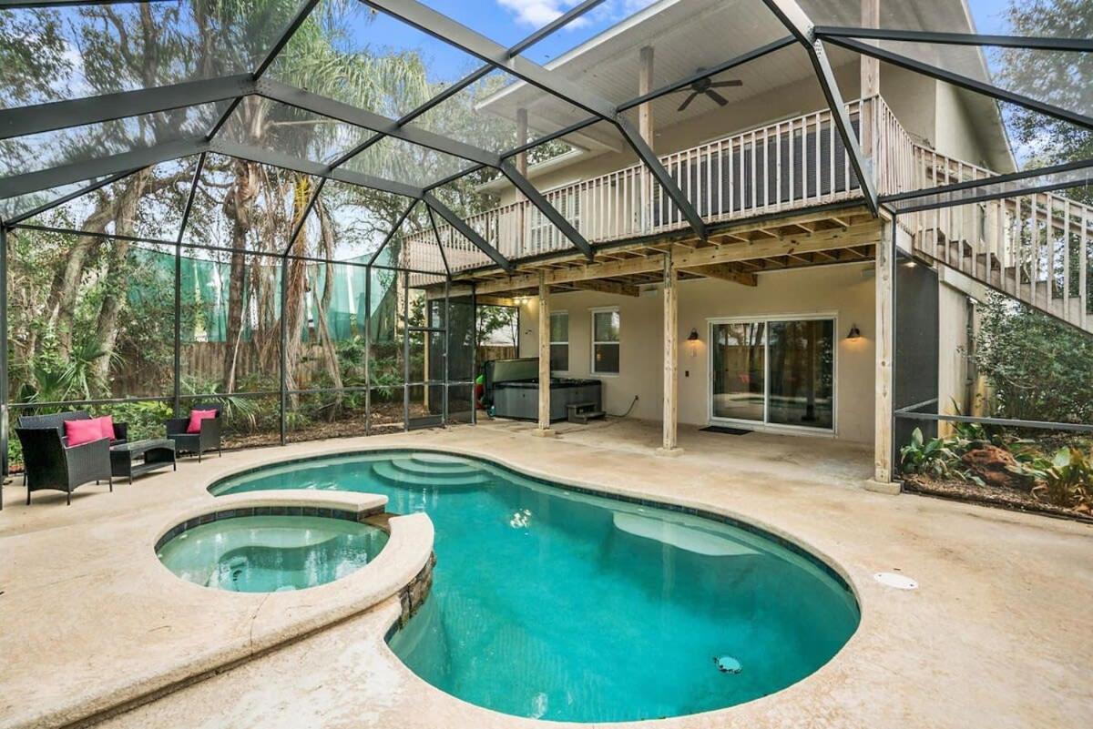 Pool + Hot Tub, Dock, Fishing, Near Beach! St. Augustine Bagian luar foto